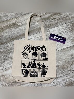 Saja Boys Tote Bag K-Pop Demon Hunters Official Merchandise Limited Edition Bag